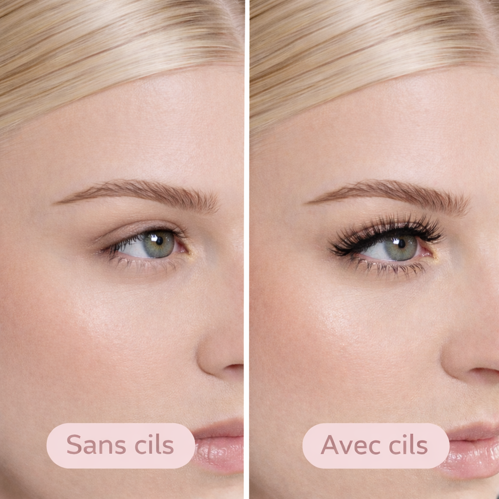 Faux cils auto-adhésifs